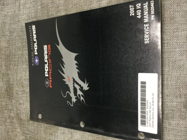 2007 Polaris SERVICE MANUAL
