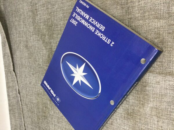 2007 Polaris 2 STROKE SNOWMOBILE SERVICE MANUAL - Image 2