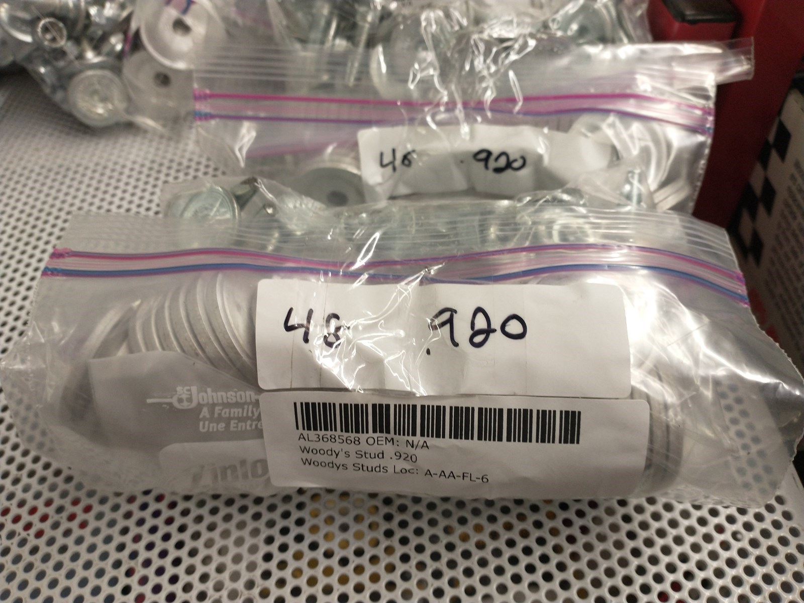 Woody's Gold Digger Studs - 48 Pack w/ Support Plates / Backers - Image 3