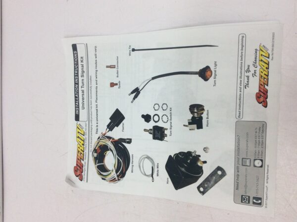 Standard turn signal kit