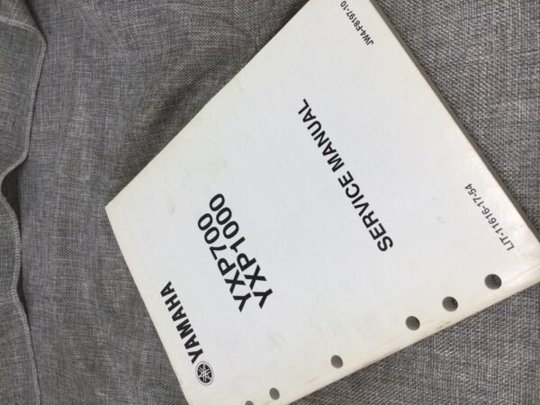 YXP700
YXP1000 SERVICE MANUAL - Image 2