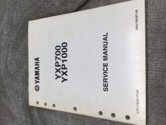 YXP700
YXP1000 SERVICE MANUAL
