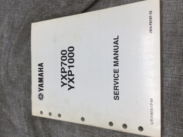 YXP700
YXP1000 SERVICE MANUAL
