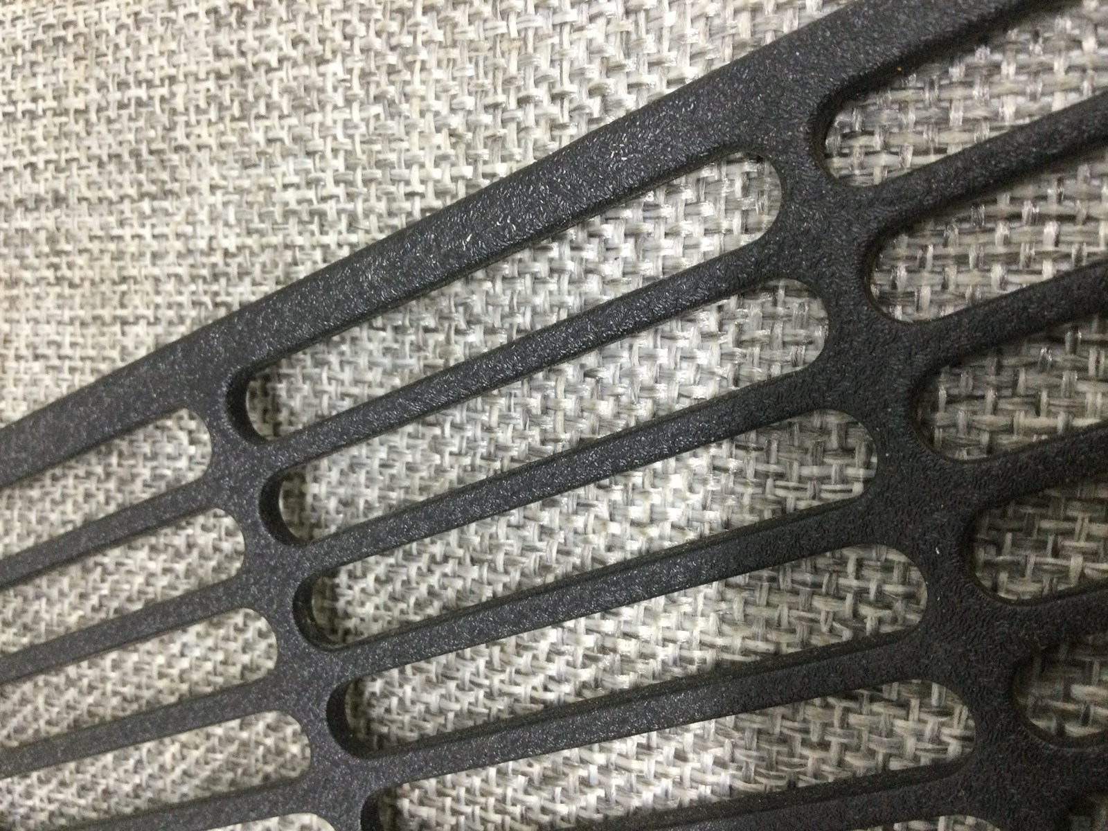 2004 Polaris RANGER UPPER BUMPER GRILLE PLATE TEXTURED BLACK - Image 3