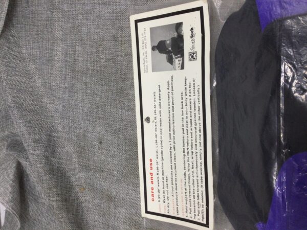 BACK THING SIZE SMALL BY SPORTSTECH
PURPLE - Image 4