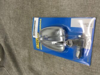 MIRROR CHROME BAR END MOUNT