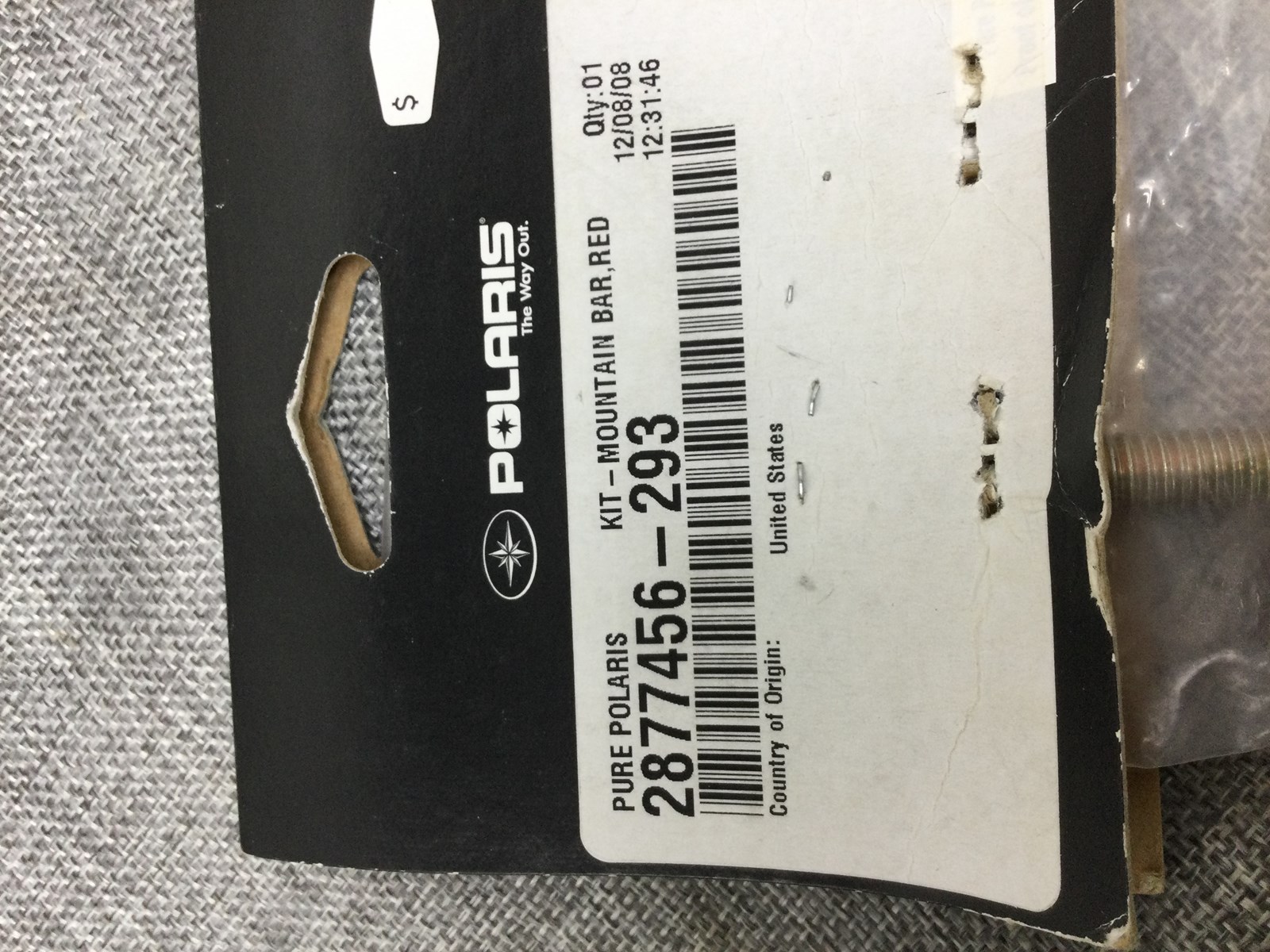 2009 Polaris MOUNTAIN BAR RED KIT - Image 5