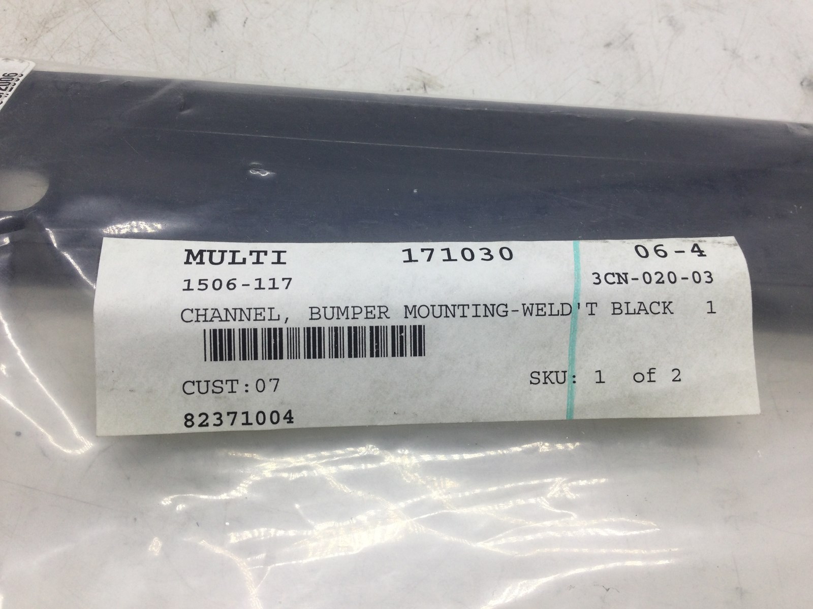 2001 Arctic Cat Bumper Mounting Channel - Image 4