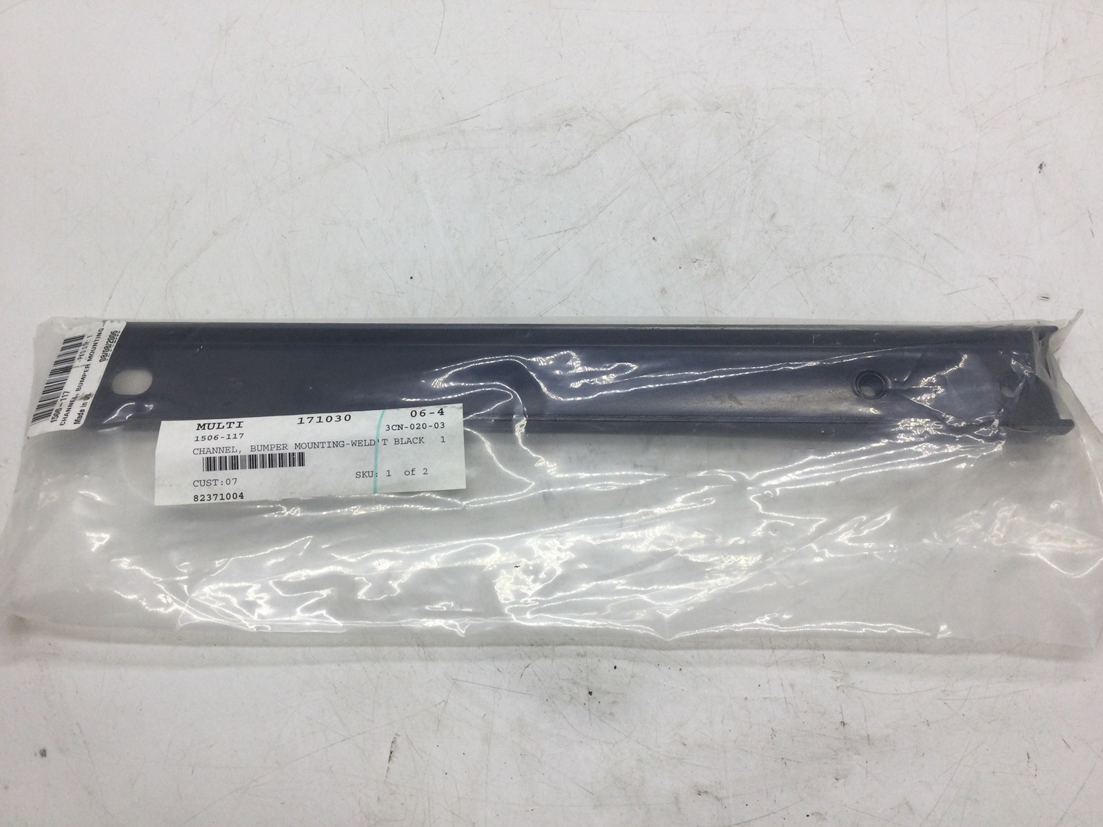 2001 Arctic Cat Bumper Mounting Channel