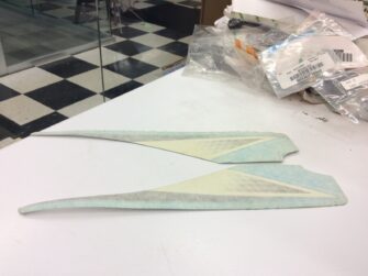 2004 Polaris DECAL-HEADLIGHT,RH [Black/Silver]