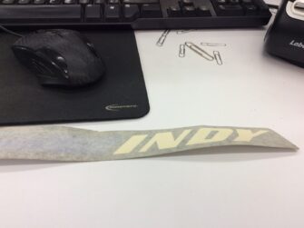 2000 Polaris DECAL-TRAILING ARM,"INDY",RH