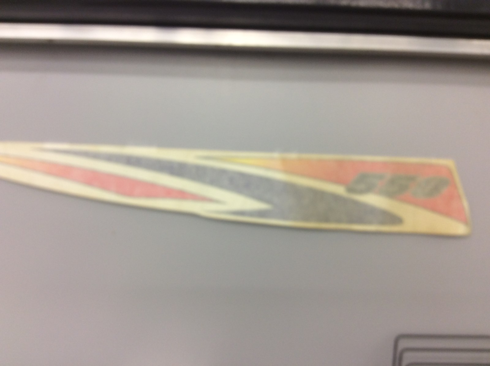 2000 Polaris DECAL-HOOD SIDE,"550",LH (S00SB5BS) - Image 4