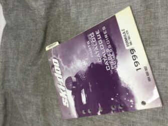 1999 Ski-Doo PARTS AND ACCESSORIES CATALOG
