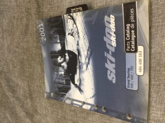 2001 Ski-Doo PARTS CATALOG