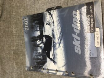 2001 Ski-Doo PARTS CATALOG