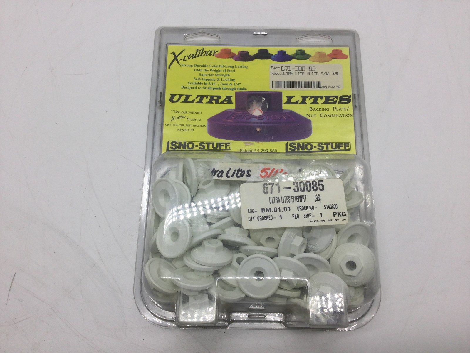 X-caliber Ultra Lites backers