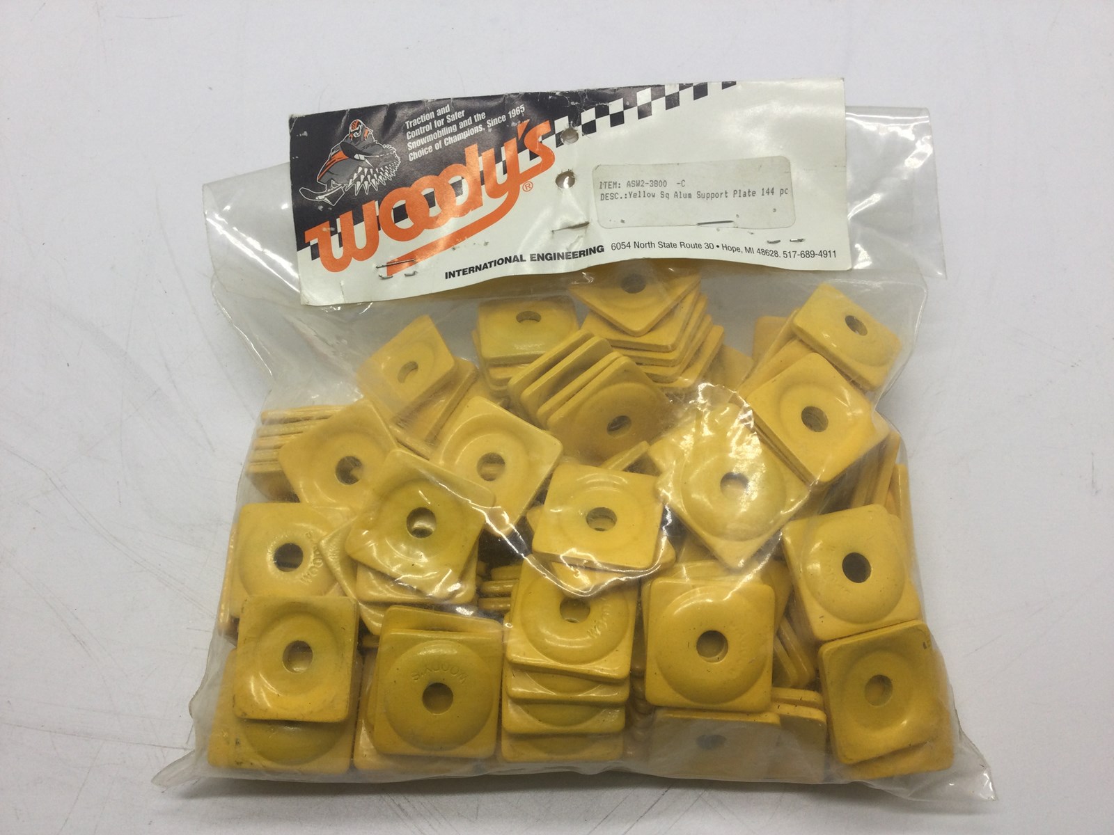 5/16" Aluminum Backers 144pk - Image 2