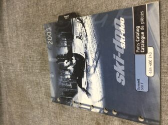 2001 Ski-Doo PARTS CATALOG