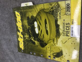 2000 Ski-Doo PARTS CATALOG