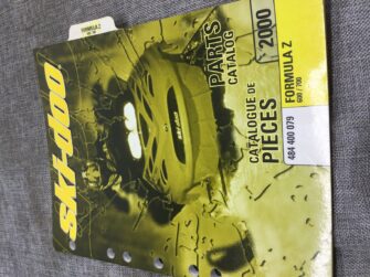 2000 Ski-Doo PARTS CATALOG