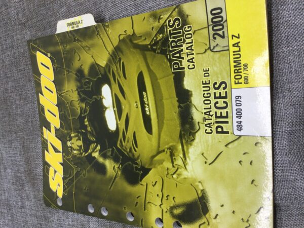 2000 Ski-Doo PARTS CATALOG