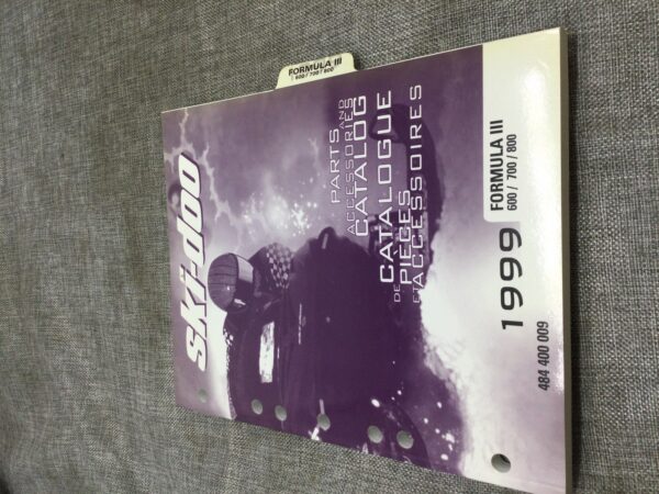 1999 Ski-Doo PARTS AND ACCESSORIES CATALOG