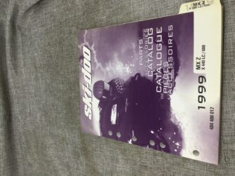 1999 Ski-Doo PARTS & ACCESSORIES CATALOG