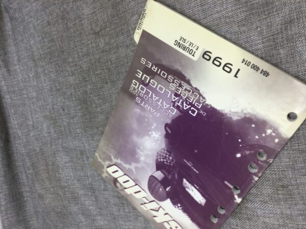 1999 Ski-Doo PARTS AND ACCESSORIES CATALOG - Image 2