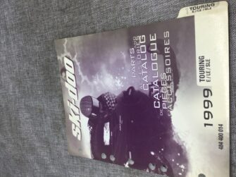 1999 Ski-Doo PARTS AND ACCESSORIES CATALOG