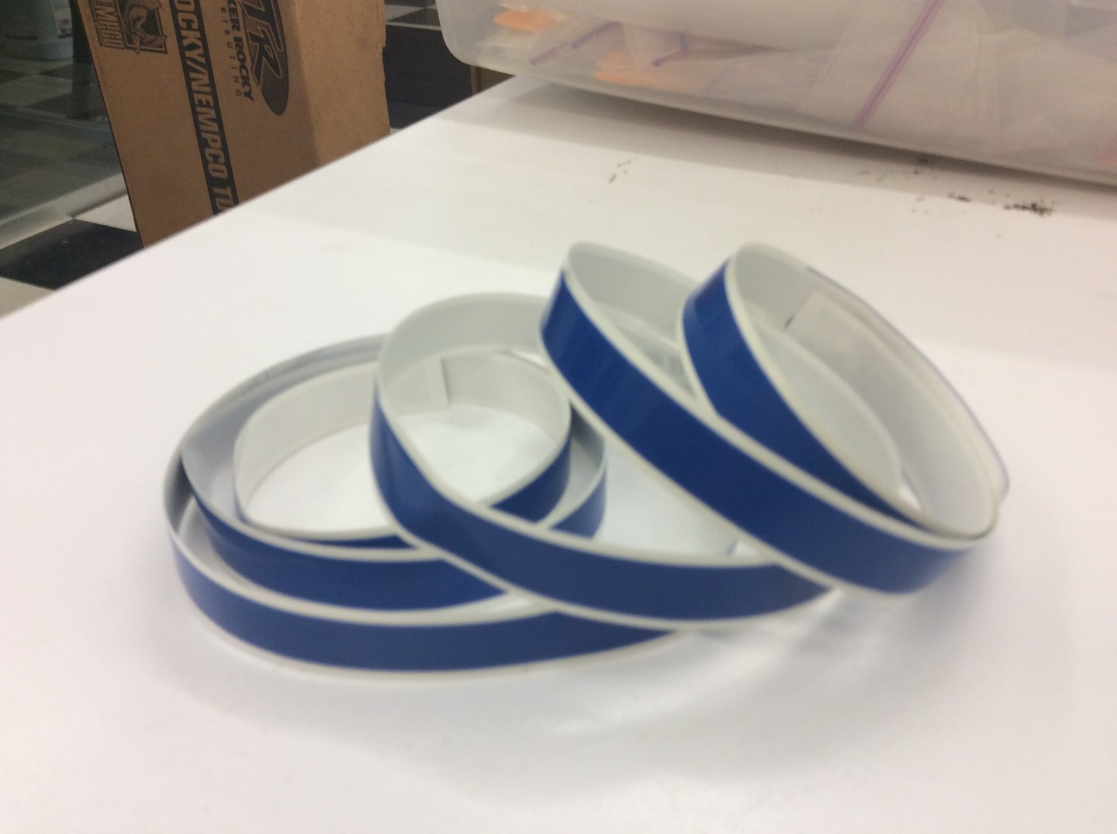 1998 Polaris DECAL, STRIPE, MEDIUM, BLUE, F & R BUMPERS