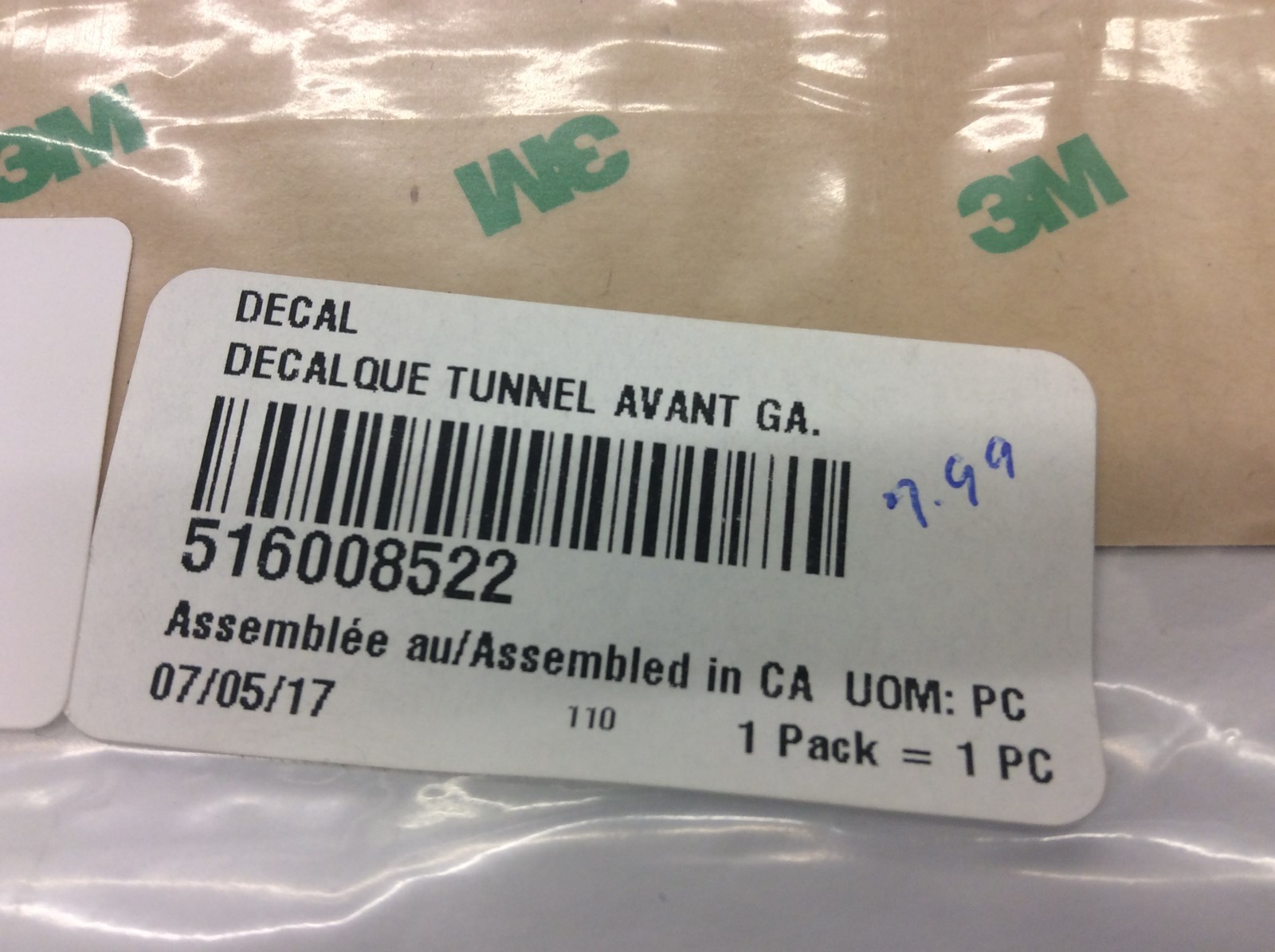 2018 Ski-Doo DECAL, FRONT FRAME LH - Image 4