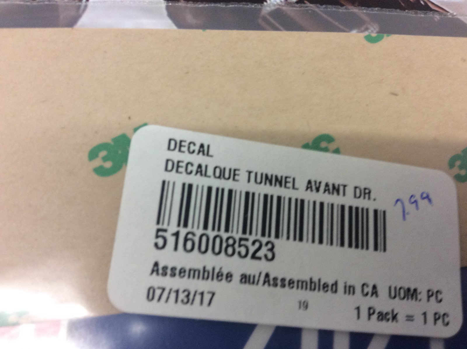 2018 Ski-Doo Front Frame Decal RH - Image 4