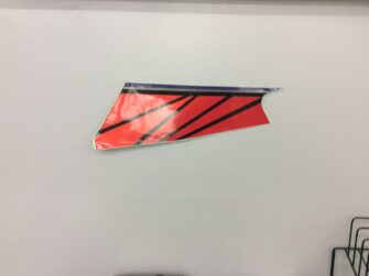 1994 Yamaha DECAL, LH HOOD, (FOR BLACK HOOD), OBSOLETE