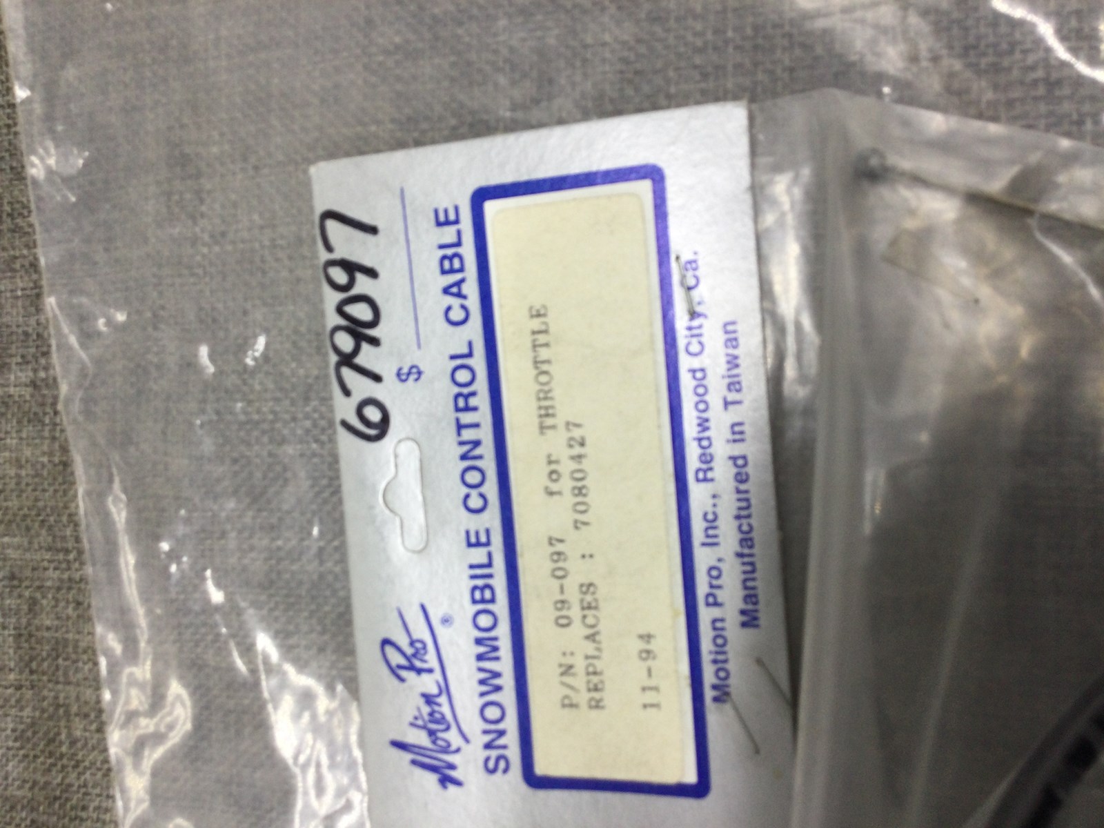 1991 Polaris BRAKE CABLE
motion pro
679097  09-097 - Image 3