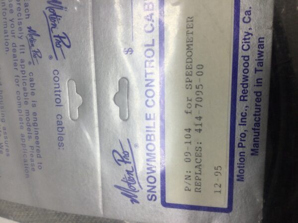 1990 Ski-Doo speedometer cable 09-104 679104
motion pro - Image 4