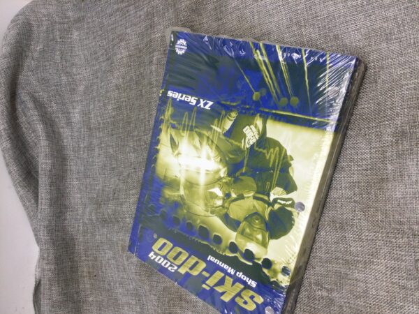 2004 Ski-Doo SHOP MANUAL ZX SERIES NEW IN PLASTIC - Image 2