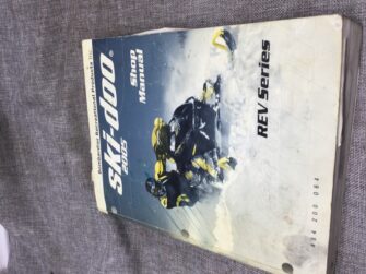 2005 Ski-Doo REV SERIES SHOP MANUAL