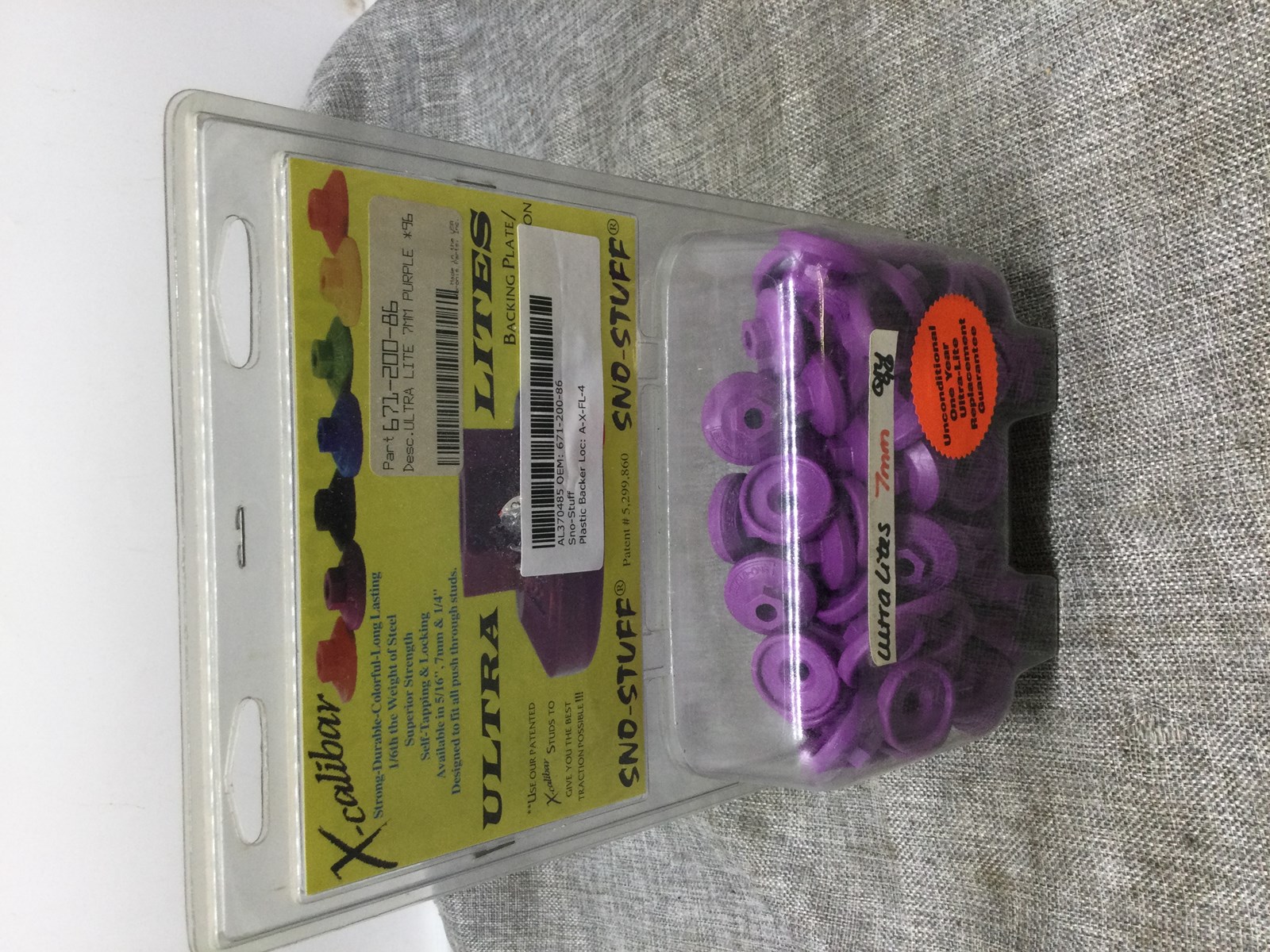 7MM 96 COUNT
ULTRA LITES X-CALIBAR PURPLE