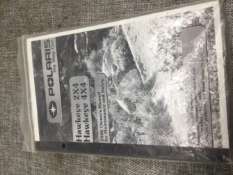 2006 Polaris HAWKEYE OWNER'S MANUAL