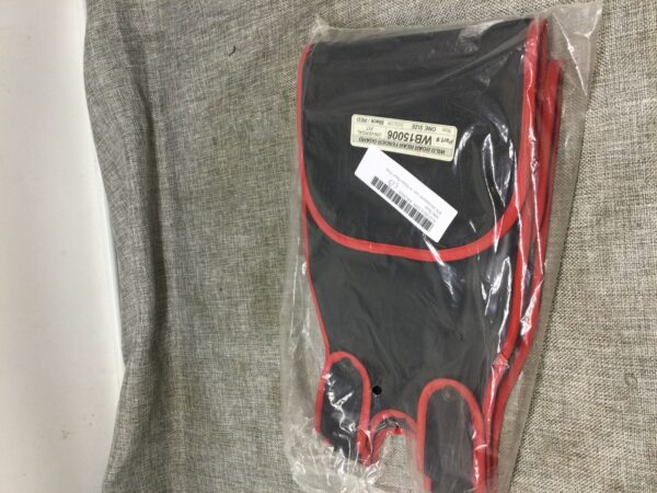 REAR FENDER GUARD  BLACK W/ RED TRIM - Image 3