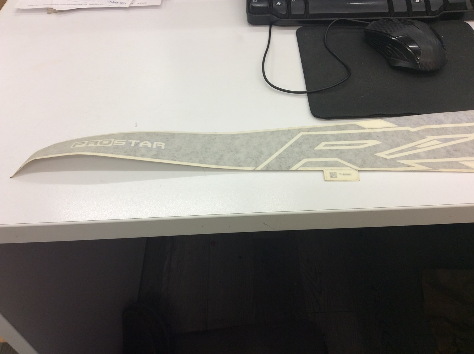 Decal-rr.fndr Side Top RH RZR 1000 XP - Image 2