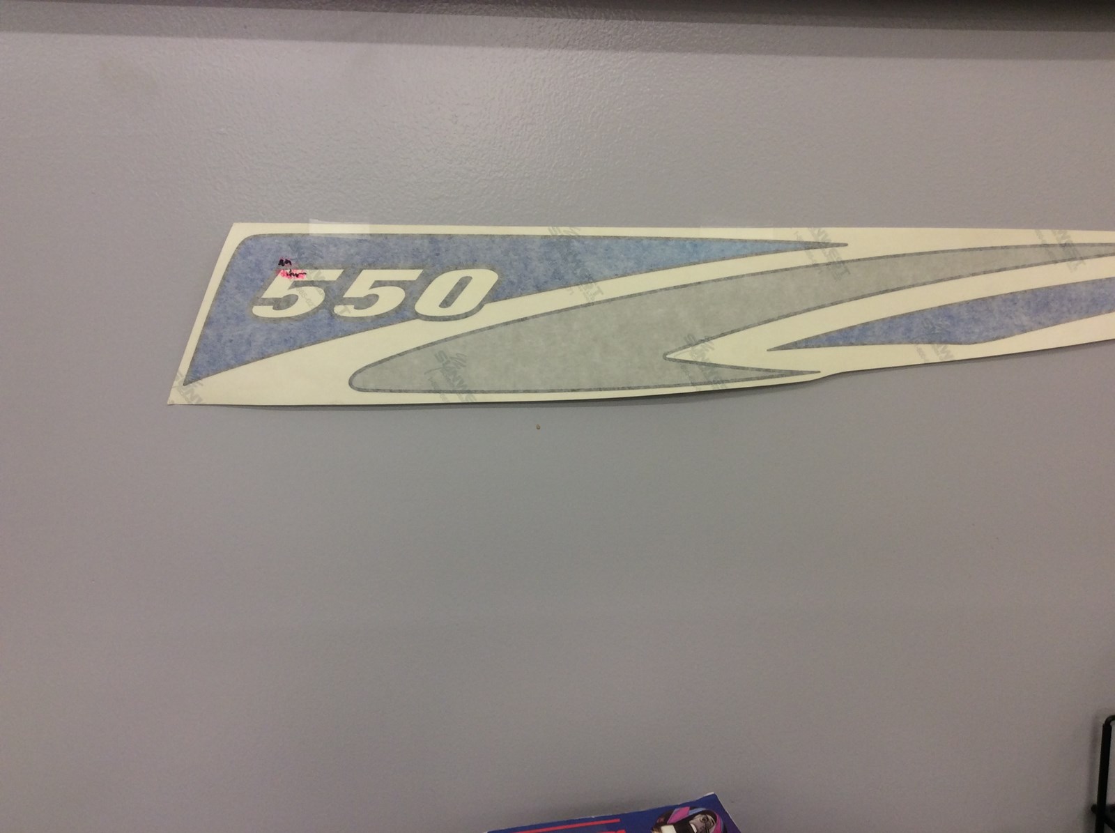 2000 Polaris DECAL-HOOD SIDE,"550",RH - NLA