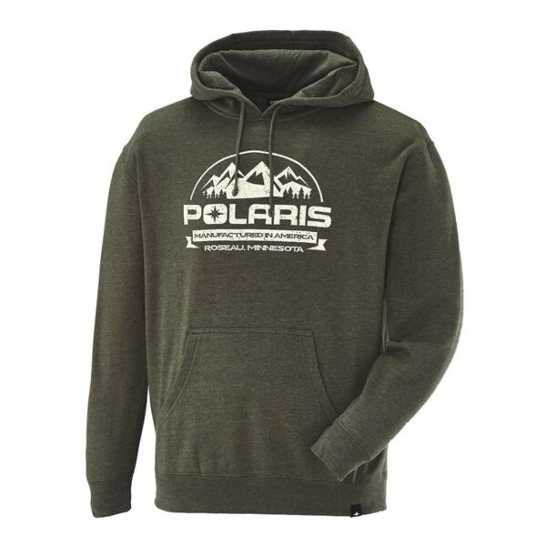 MEN'S ROSEAU HOODIE OLIVE 2XL - Image 3
