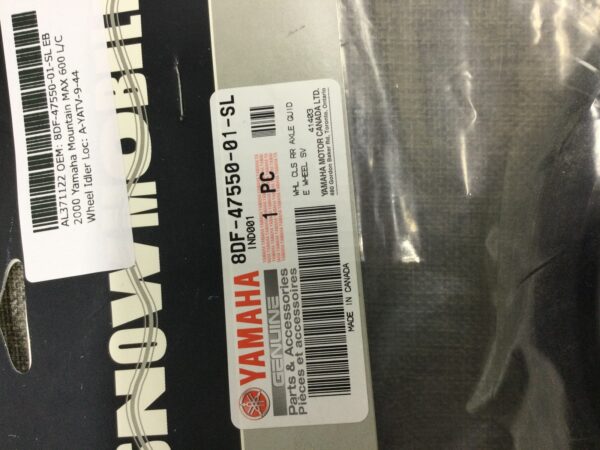 2000 Yamaha IDLER WHEEL SILVER - Image 3