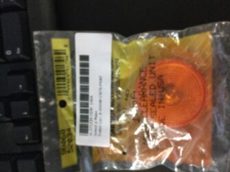 PETERSON ROUND 2" AMBER CLEARANCE/SIDE MARKER LIGHT