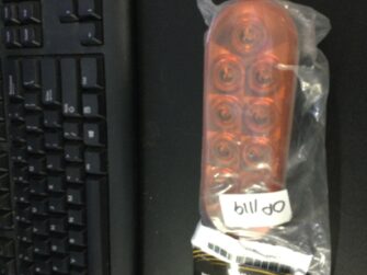 OPTRONICS 6" AMBER SEALED LED PARKING/REAR TURN SIGNAL LIGHT