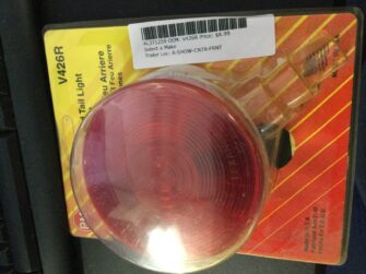 PETERSON STOP, TAIL & TURN ROUND 4" LIGHT