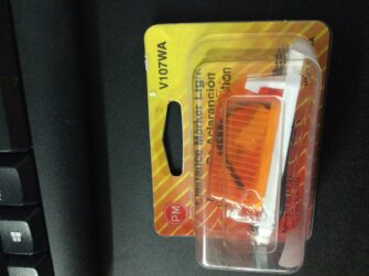 PETERSON AMBER CLEARANCE LAMP 1 WIRE 1 BOLT MOUNTING