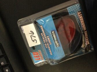 OPTRONICS LED SEALED MARKER/CLEARANCE 2 1/2" LIGHT RED 2 WIRE