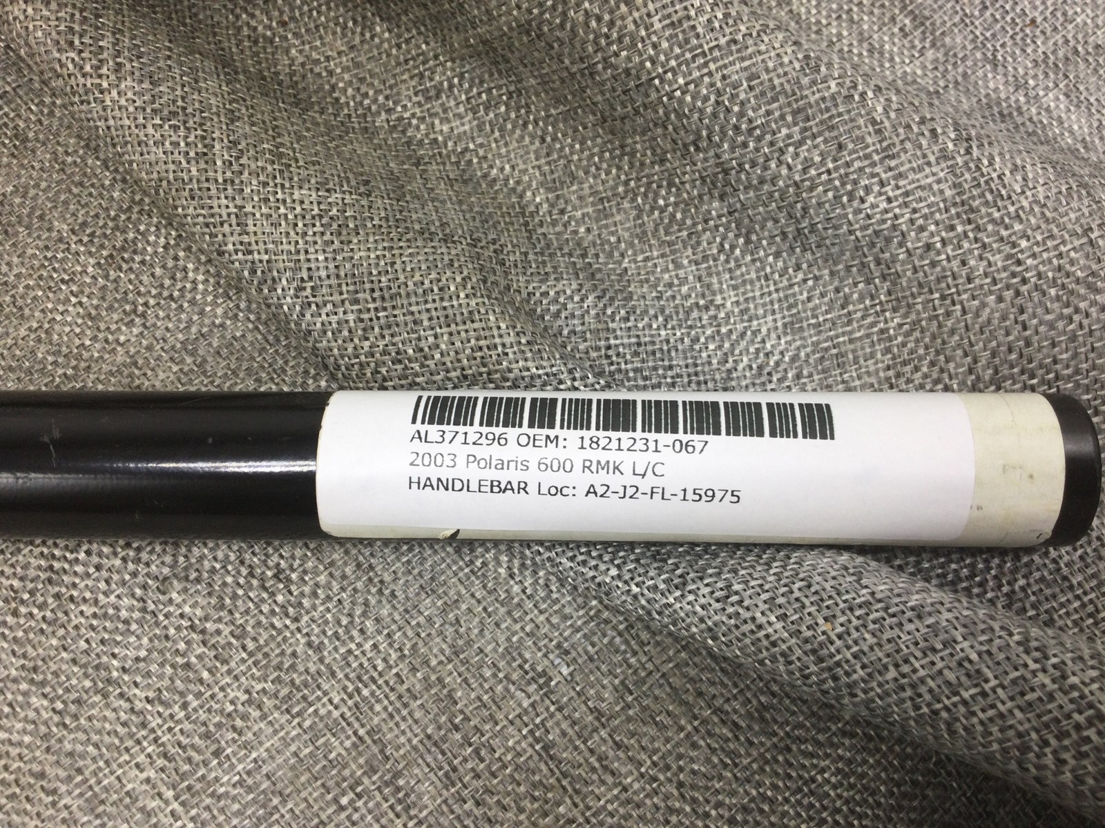 2003 Polaris HANDLEBARS SHORT BLACK - Image 2